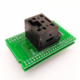 QFN44 IC test socket 6_6 0_4mm QFN44 Programming adapter